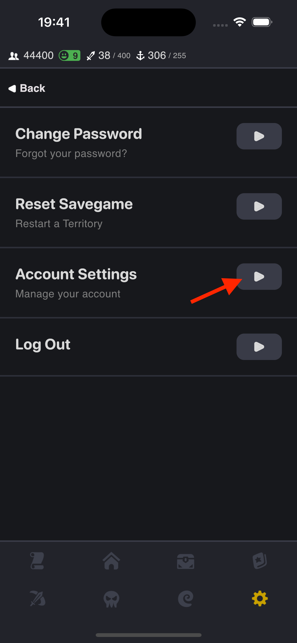 Account Closure Step 2