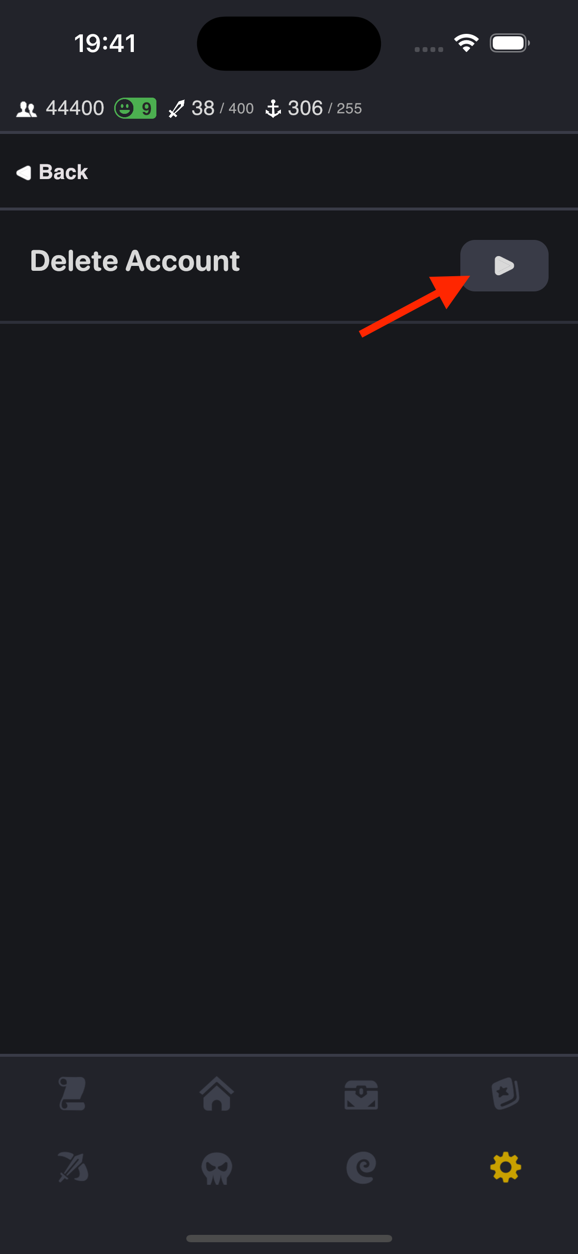 Account Closure Step 3